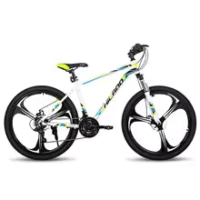Hiland Mountain Bike,Shimano 21 Speeds Drivetrain,Aluminum Frame 26 Inch Wheels, with Disc-Brake for Men Women Men's MTB Bicycle