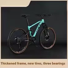 26Inch Downhill Mountain Bike Dual Suspension Dual Disc Brake Variable Speed Soft Tail Adult Men's Women's Bicycle