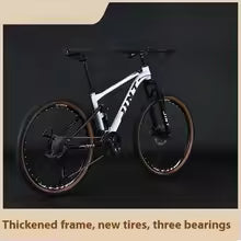 26Inch Downhill Mountain Bike Dual Suspension Dual Disc Brake Variable Speed Soft Tail Adult Men's Women's Bicycle