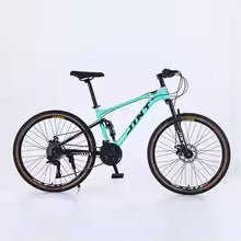 26Inch Downhill Mountain Bike Dual Suspension Dual Disc Brake Variable Speed Soft Tail Adult Men's Women's Bicycle