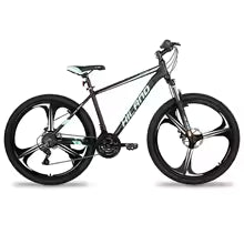 Hiland Mountain Bike,Shimano 21 Speeds Drivetrain,Aluminum Frame 26 Inch Wheels, with Disc-Brake for Men Women Men's MTB Bicycle